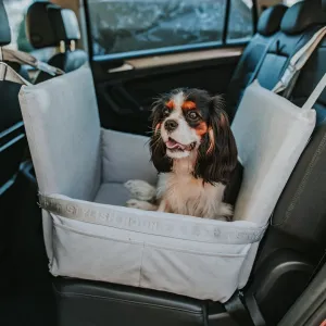 Car Seat and Travel Home Soft Grey   Isofix Safety Belt
