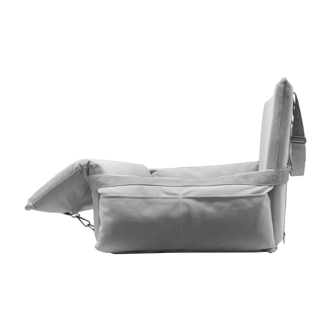 Car Seat and Travel Home Soft Grey   Isofix Safety Belt