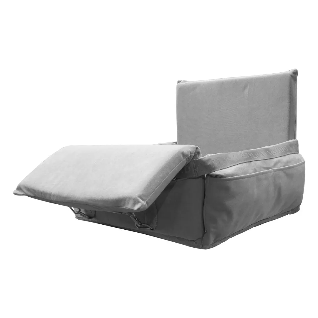 Car Seat and Travel Home Soft Grey   Isofix Safety Belt