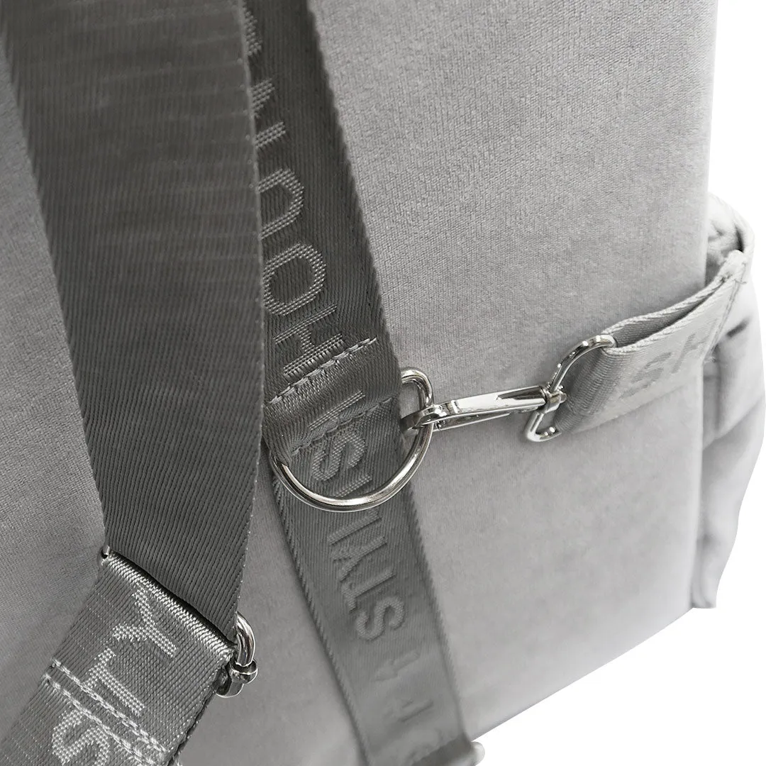Car Seat and Travel Home Soft Grey   Isofix Safety Belt
