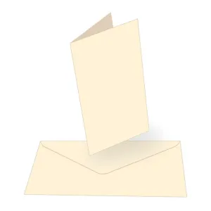 Card   Envelope Set - Cream Tall