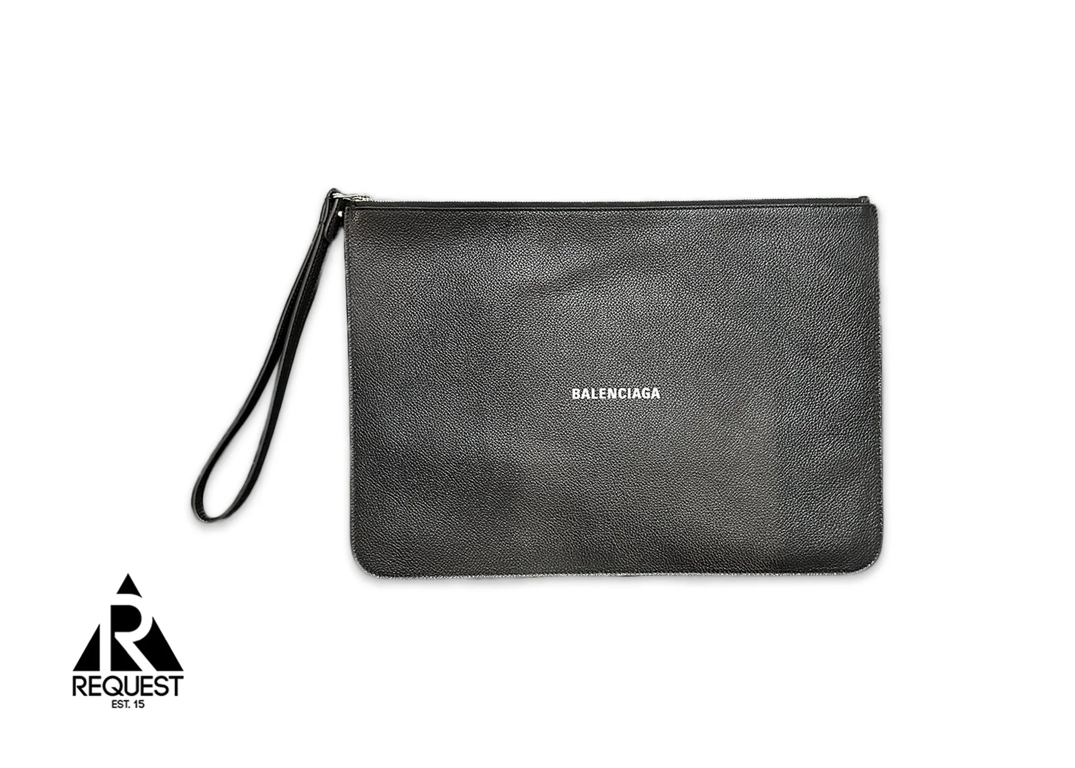 Cash Zipped Clutch Bag "Black"