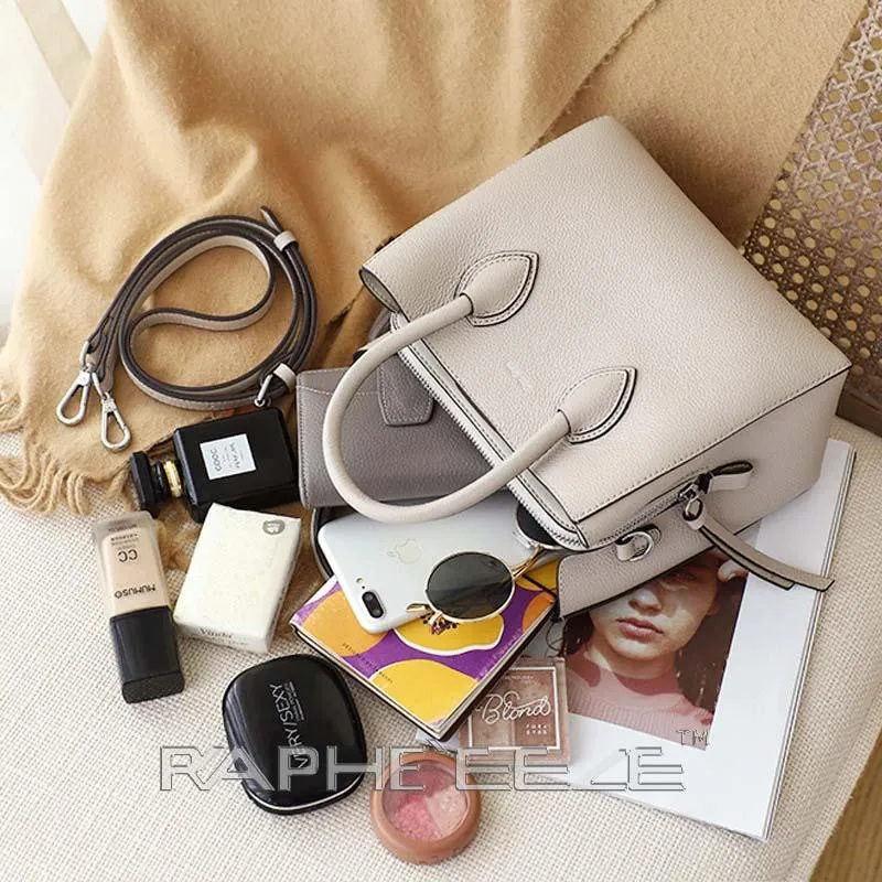 Casual Style Handbag Purse for Women - White Color