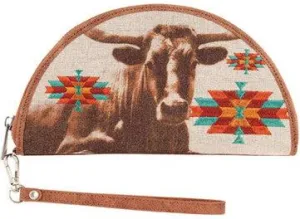 Catchfly Longhorn Semicircle Wallet