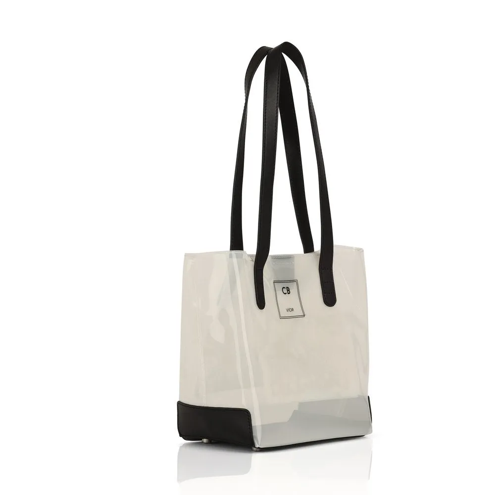 CB Vior White Smoke Tote Bag