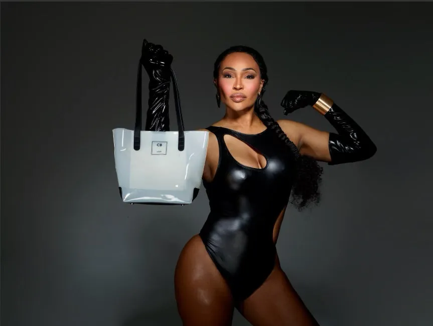 CB Vior White Smoke Tote Bag