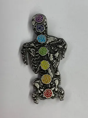 Chakra Spine - Lapel Pin