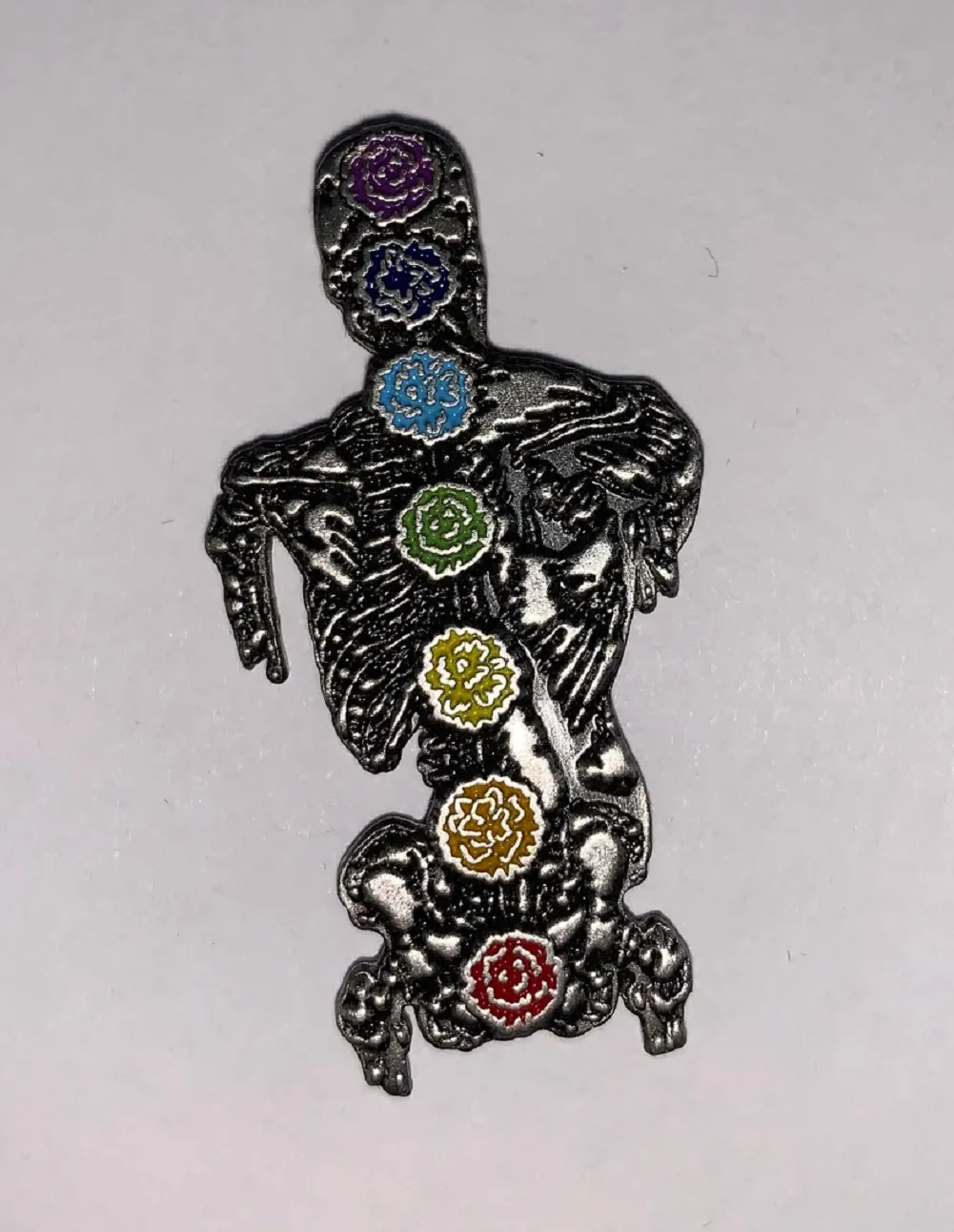 Chakra Spine - Lapel Pin
