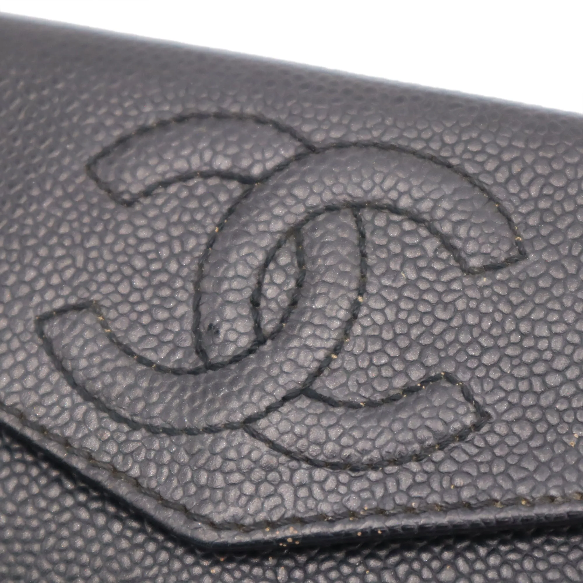 Chanel Caviar Timeless CC Envelope Clutch