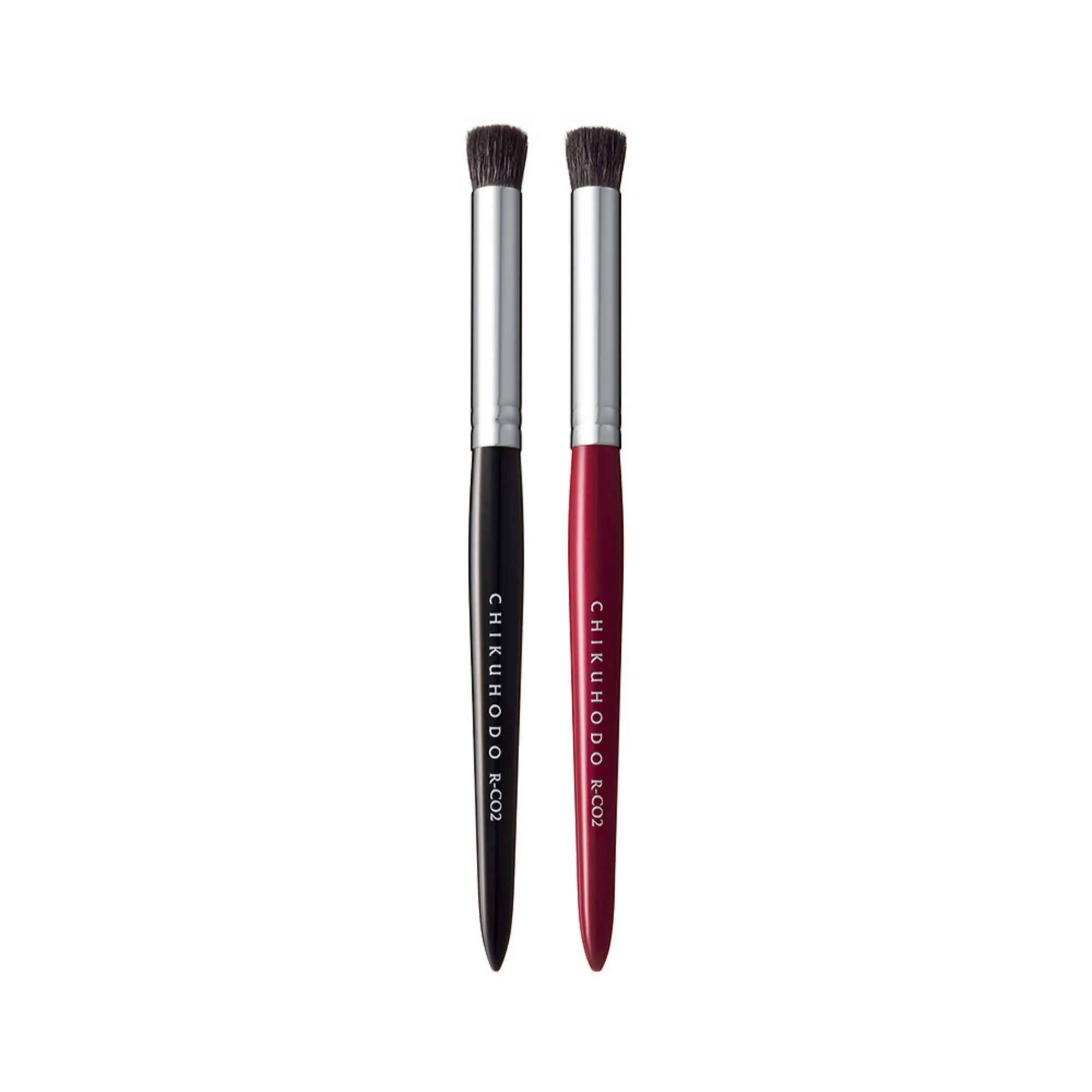 Chikuhodo Concealer Brush, Regular Series (R-CO2 Black, RR-CO2 Red)