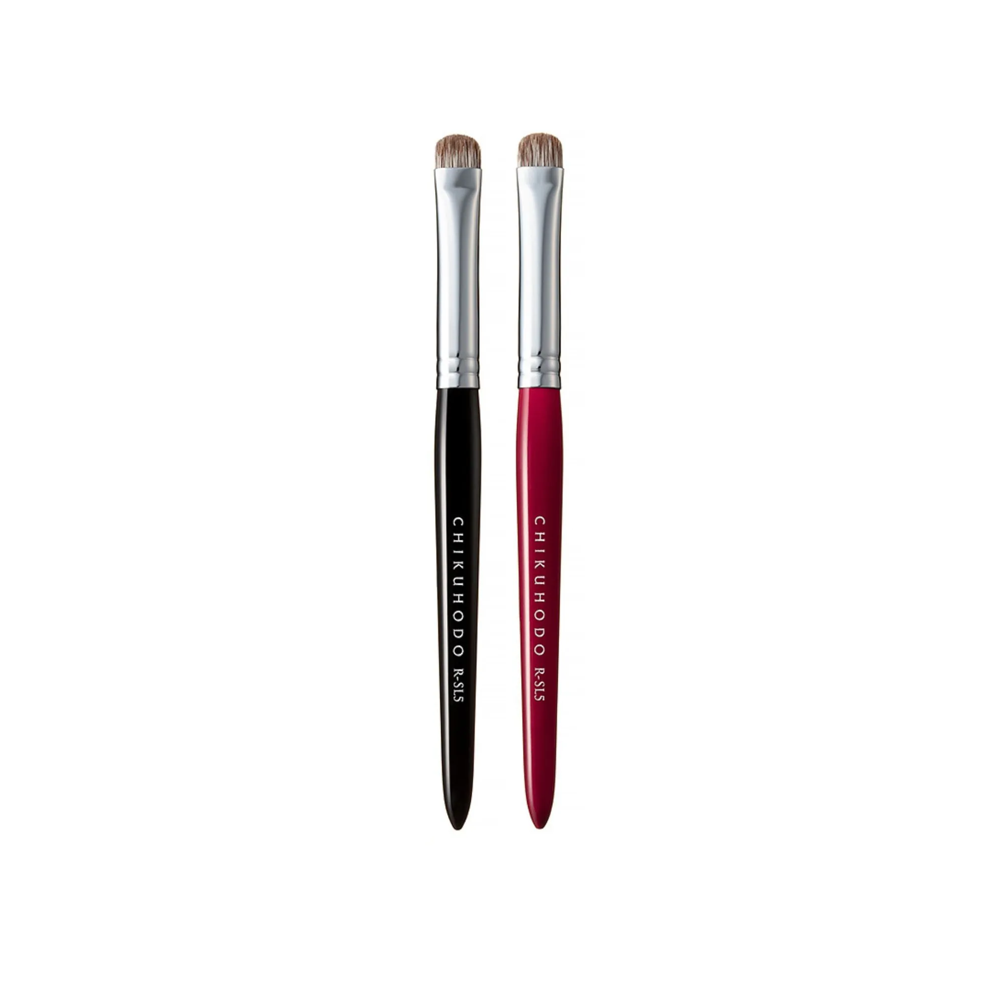 Chikuhodo Shadowliner Brush, Regular Series (R-SL5 Black & RR-SL5 Red)