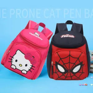 Children's Boys Primary Fashion Leisure Cute Cartoon Backpacks