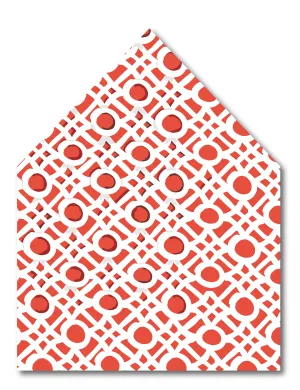 Christmas Chintz Envelope Liner