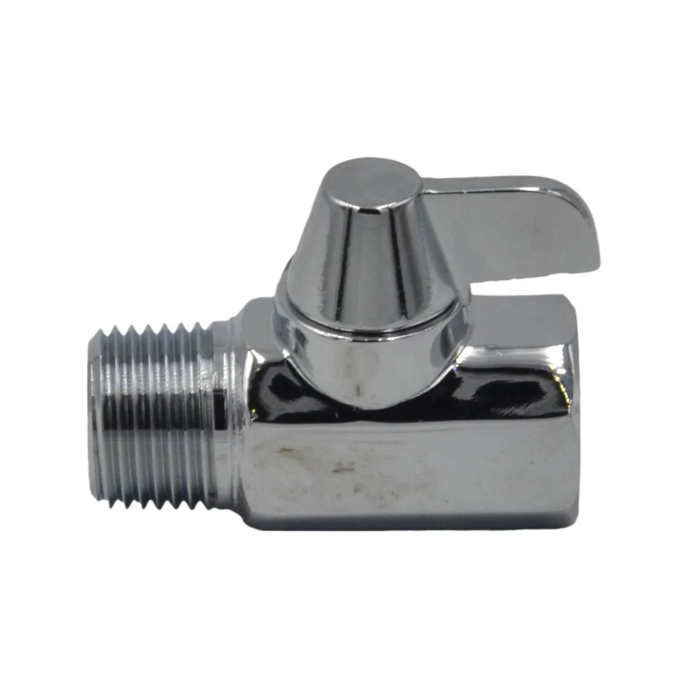 Chrome Two Way Shower Arm Diverter Valve Shower Head Splitter