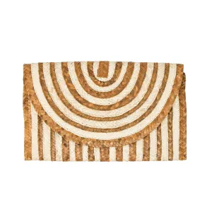 CLAIRE CLUTCH - NATURAL by POPPY   SAGE