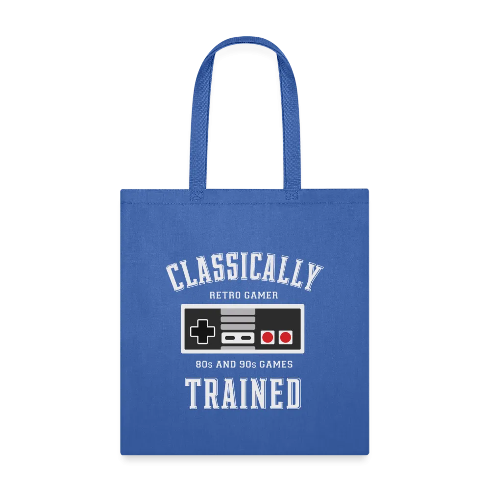 Classically Trained 8-Bit Tote Bag