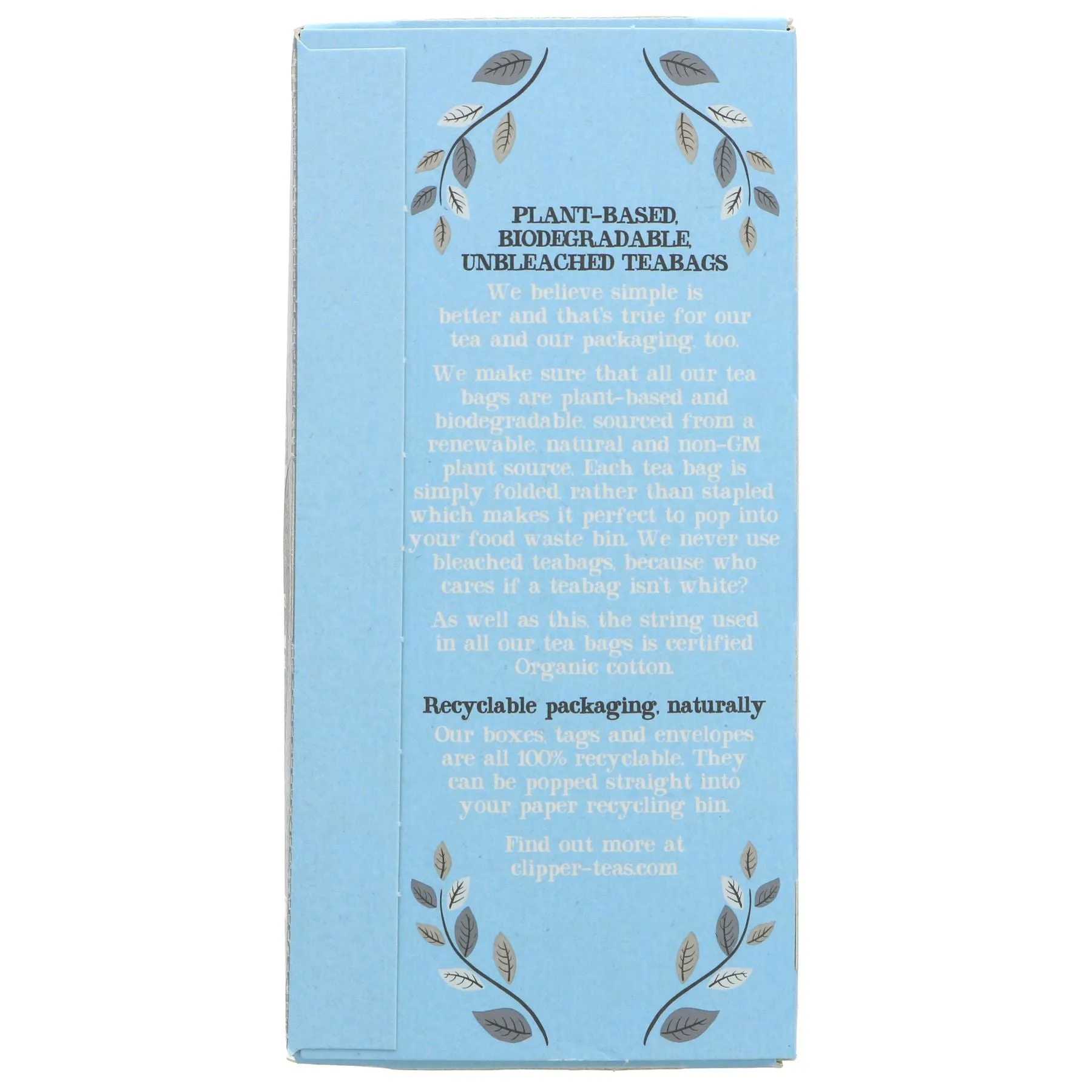 Clipper | Earl Grey - Envelope, String & Tagged | 25 bags