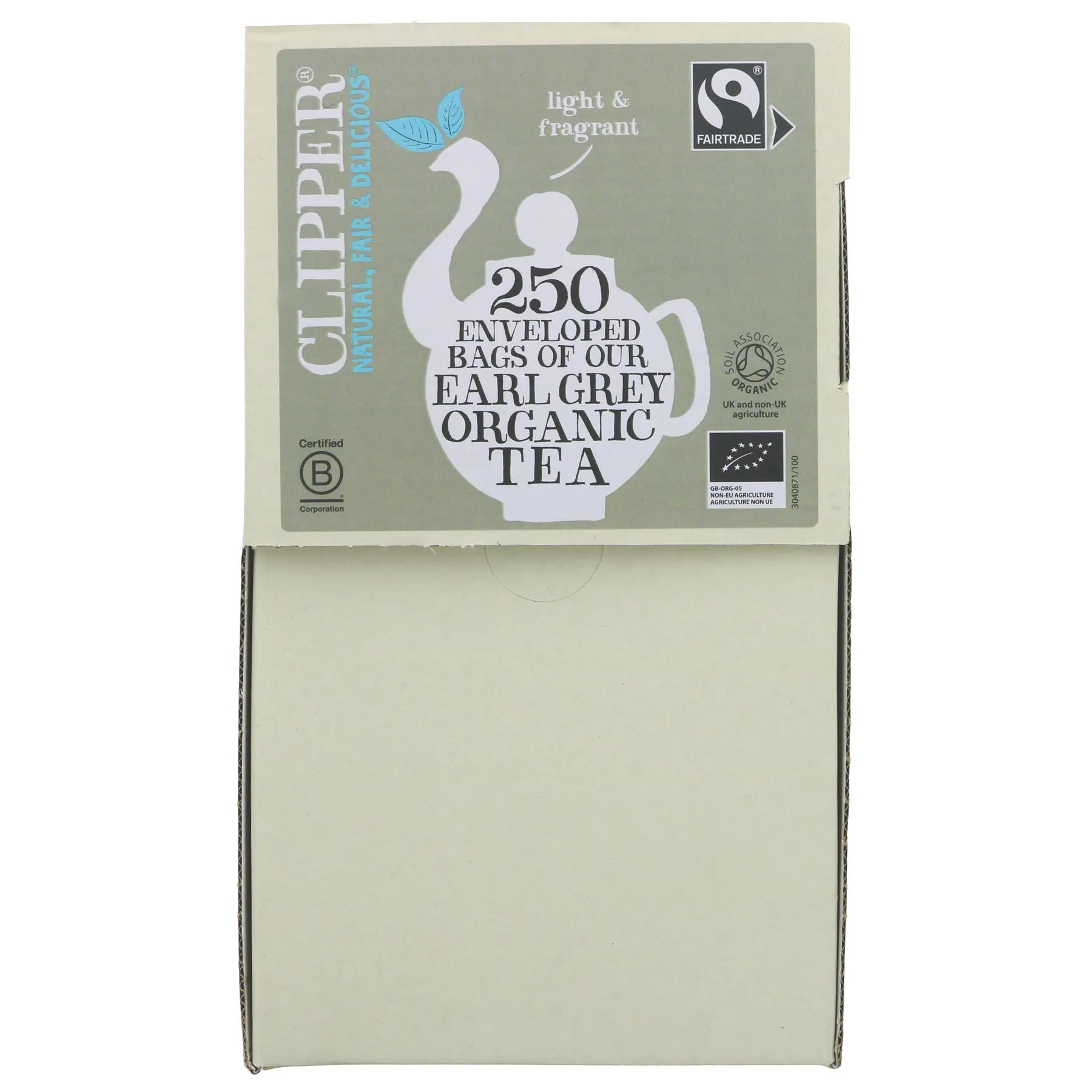 Clipper | Earl Grey - Envelope, String & Tagged | 250 bags