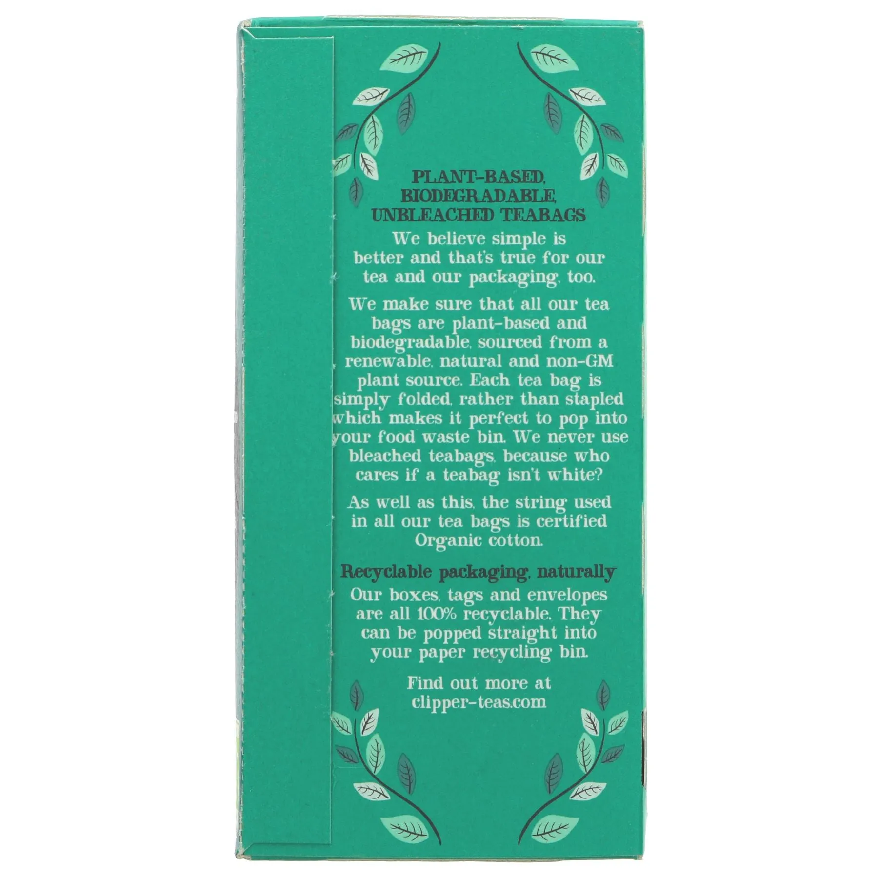 Clipper | Peppermint - Envelope, String & Tagged | 25 bags