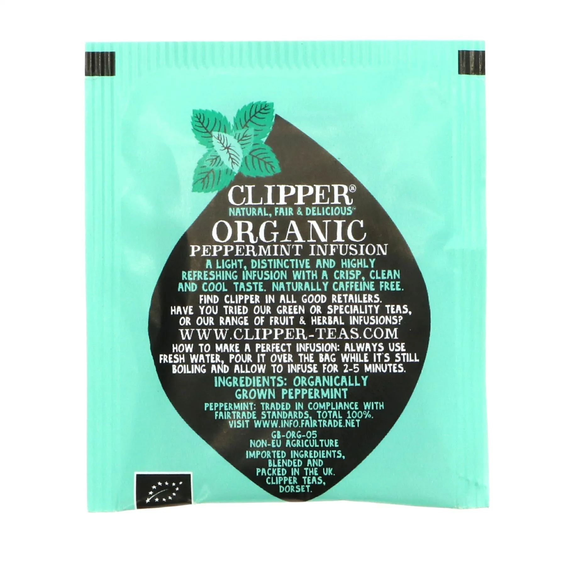 Clipper | Peppermint - Envelope, String & Tagged | 250 bags