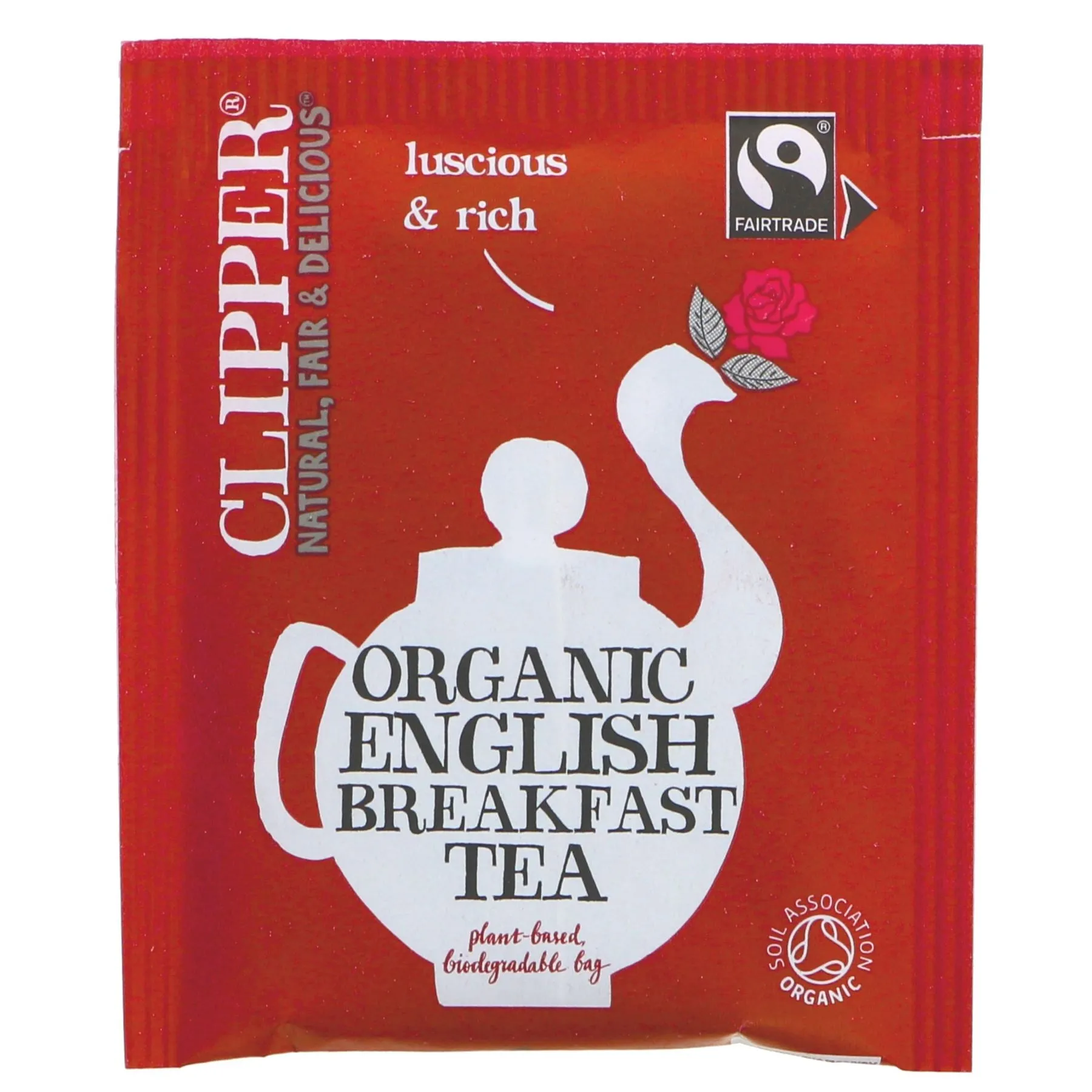 Clipper | Speciality English Breakfast - Envelope, String & Tagged | 250 bags