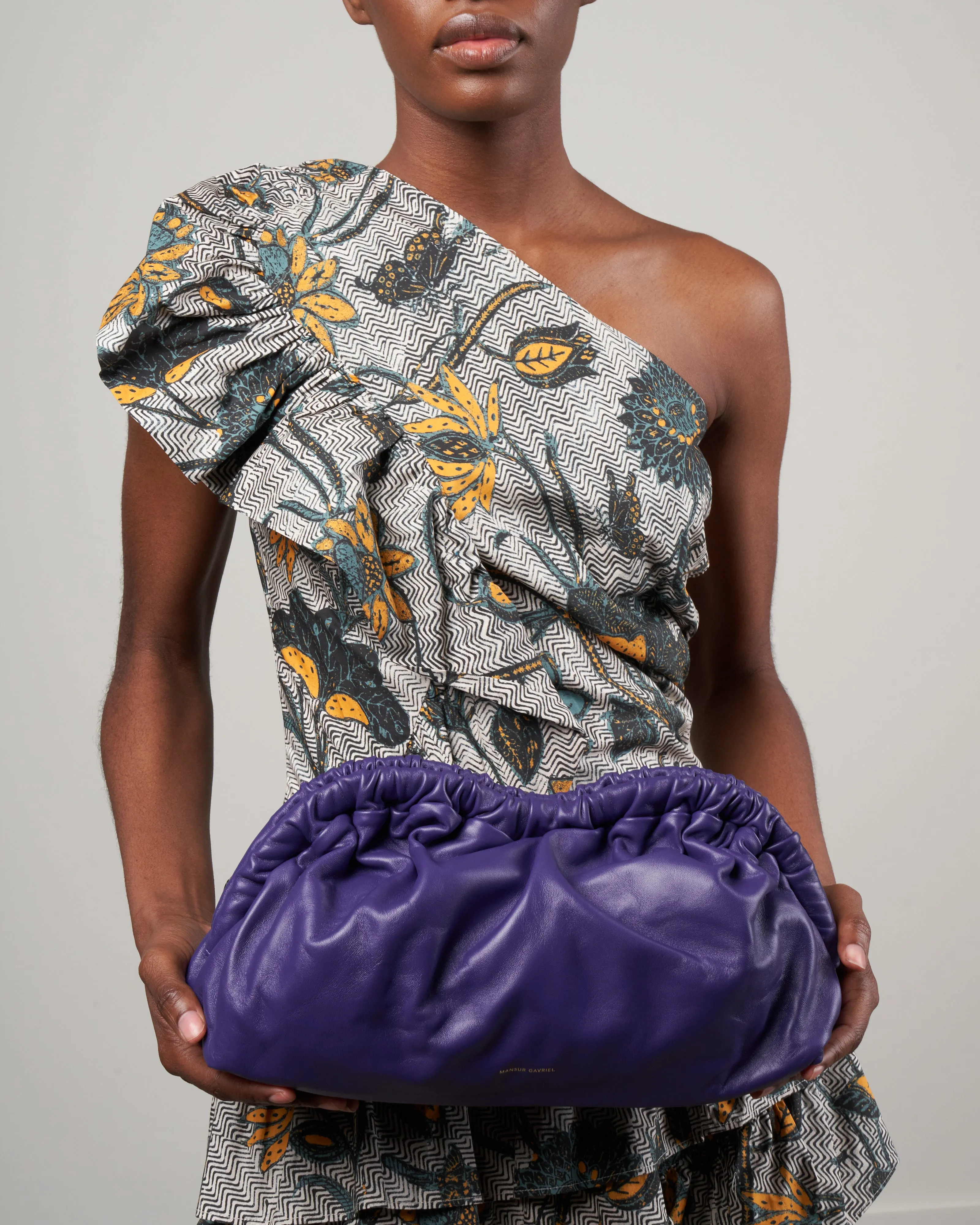 cloud clutch - viola