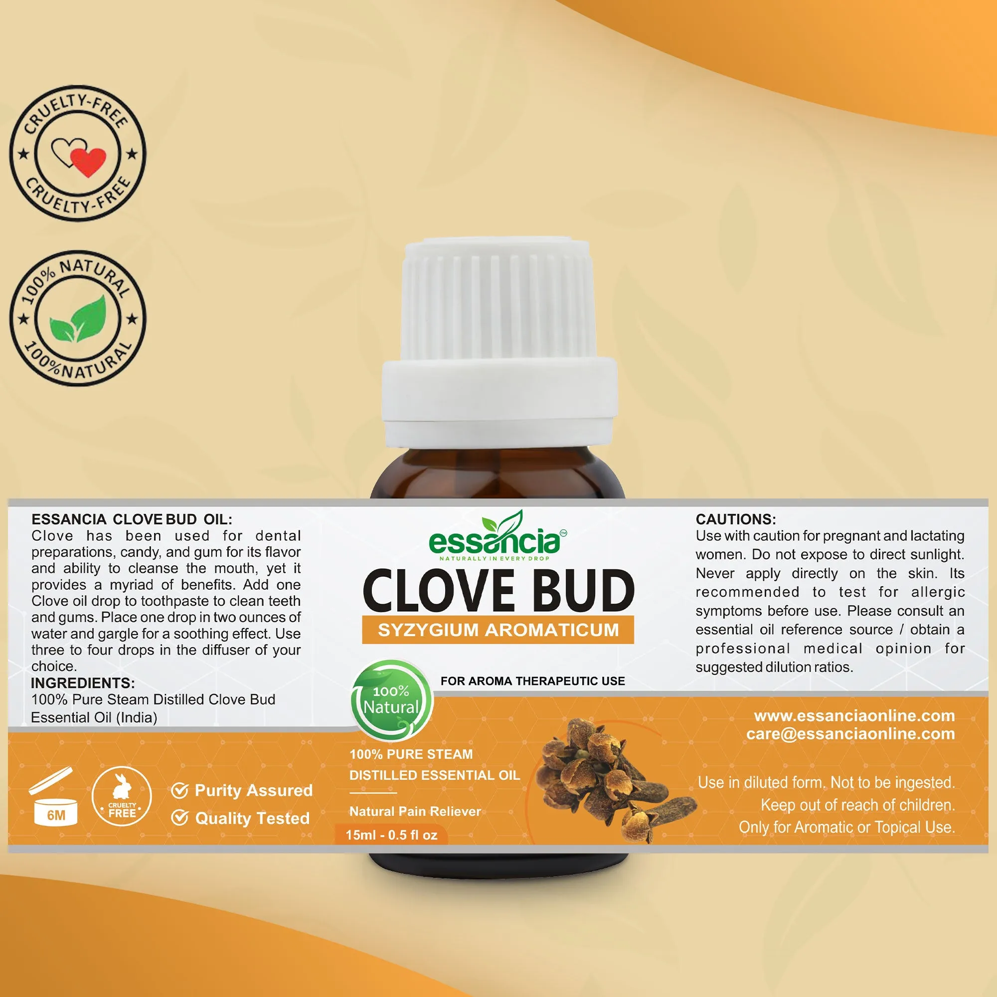 Clove bud Essential Oil