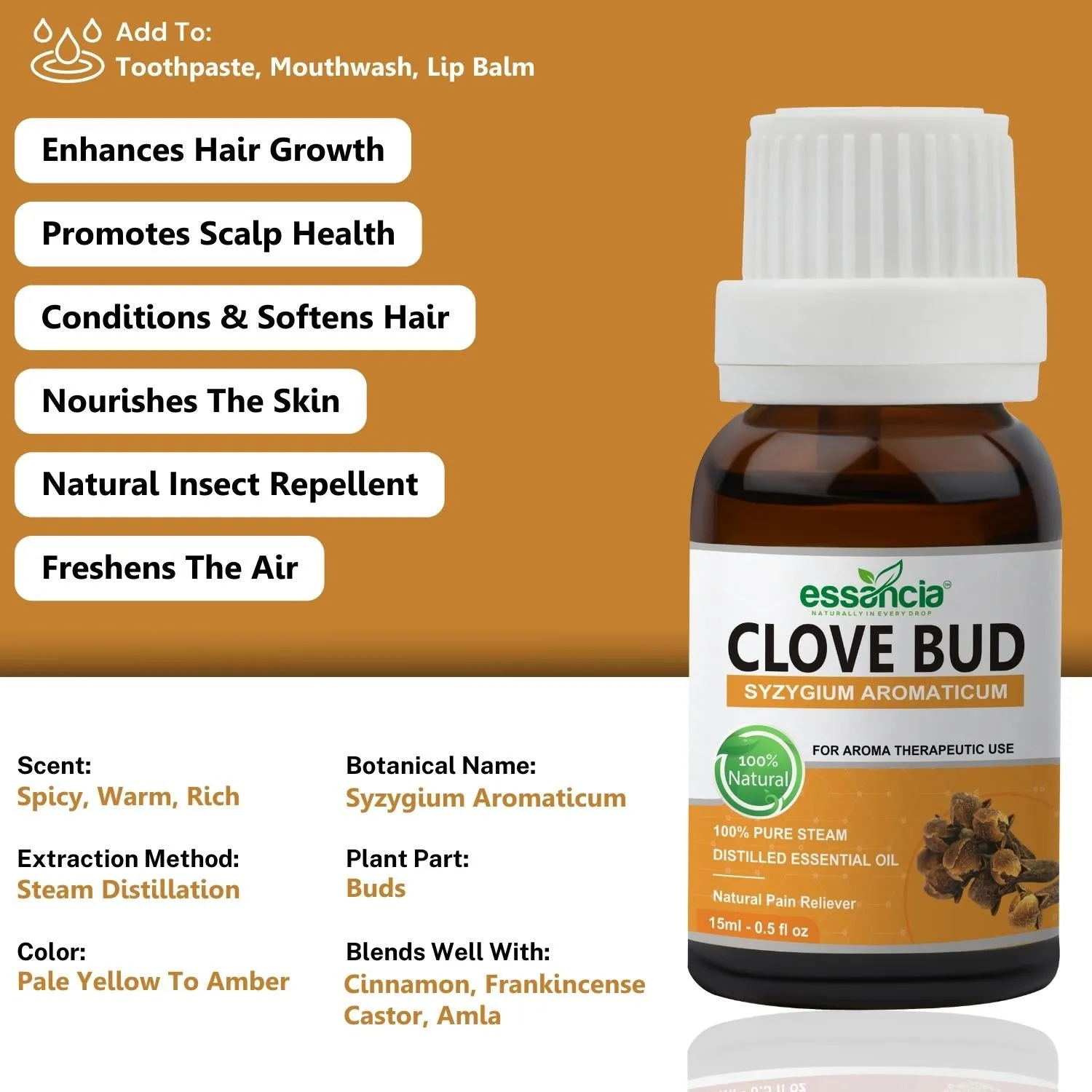 Clove bud Essential Oil