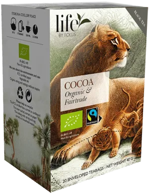 Cocoa Black tea Life by Follis 20 Teabags