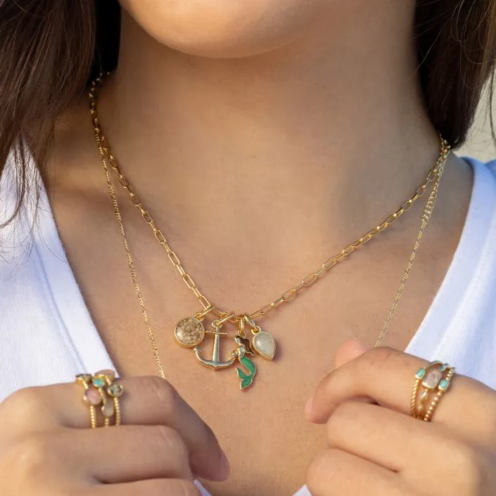 Collectible Travel Treasures™ Paperclip Chain - 14k Gold Vermeil