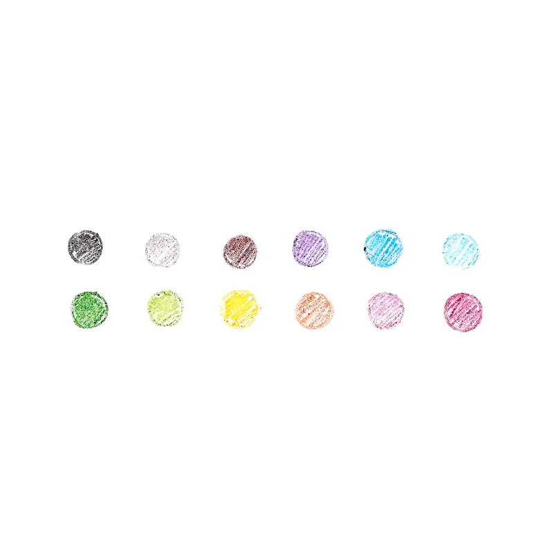 Color Doodlers Fruity Scented Erasable Colored Pencils - Set of 12