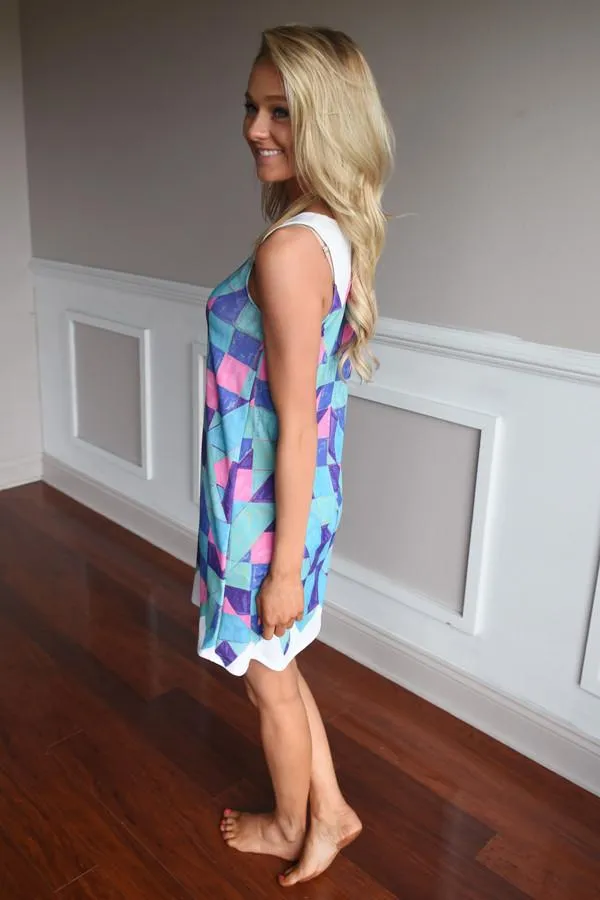 Colored Diamonds Dress