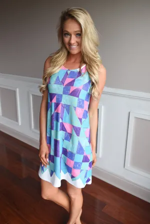 Colored Diamonds Dress