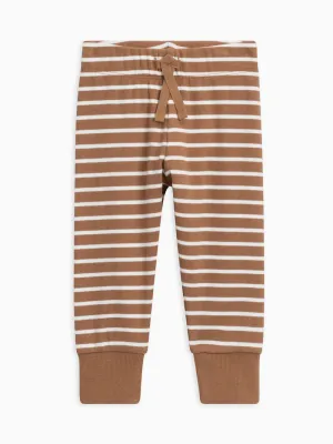 COLORED ORGANICS Organic Cotton Baby Cruz Ribbed Joggers