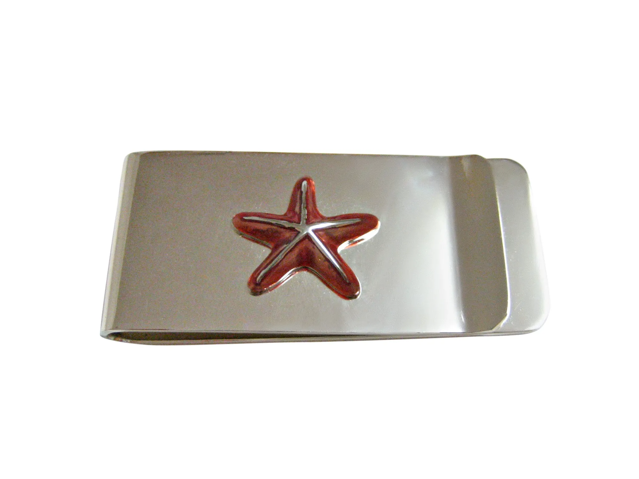 Colored Starfish Money Clip