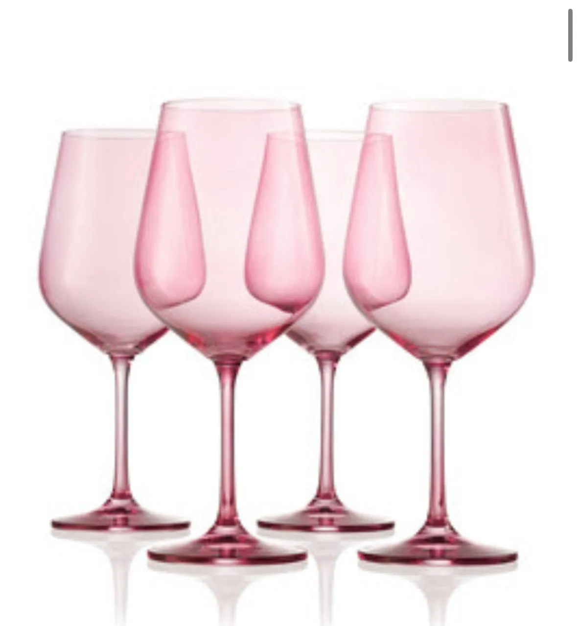 Colored stemware #92727 s/4