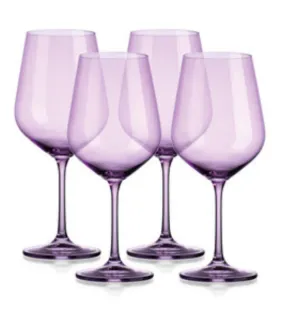 Colored stemware #92727 s/4