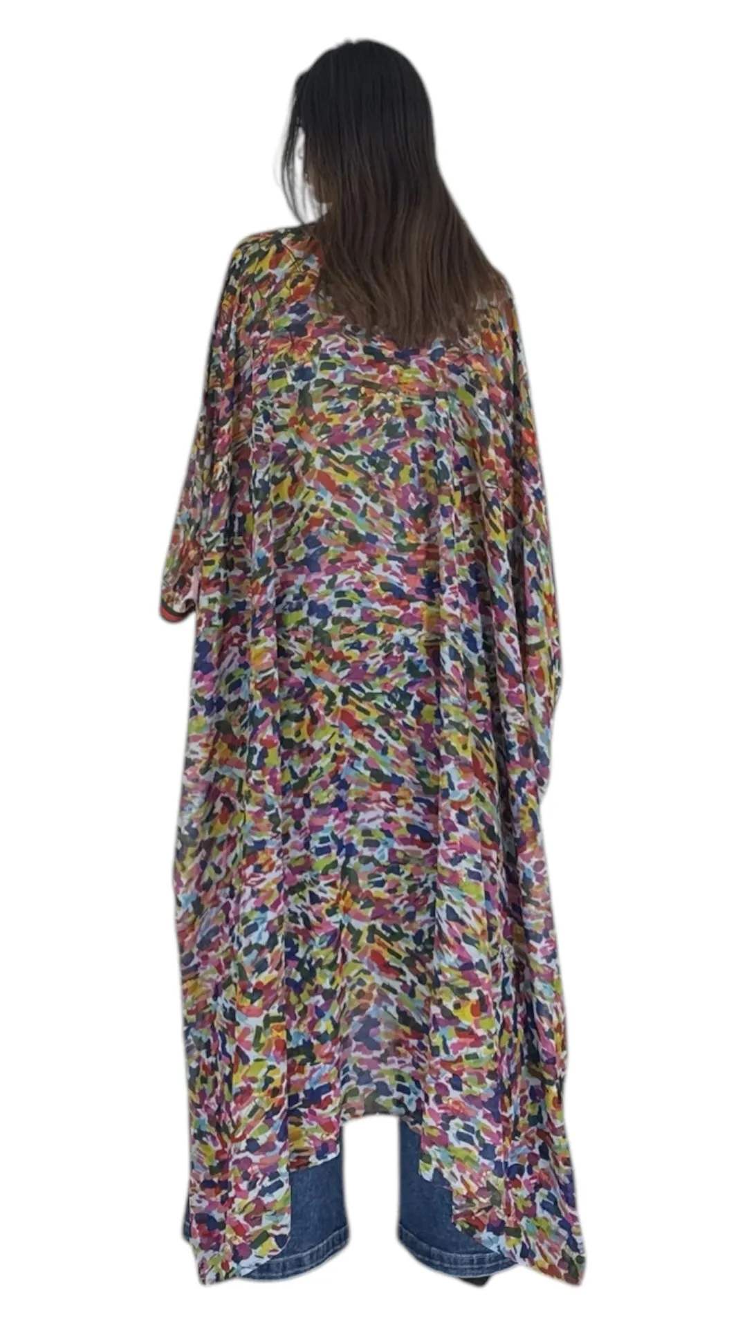 Como colored abaya