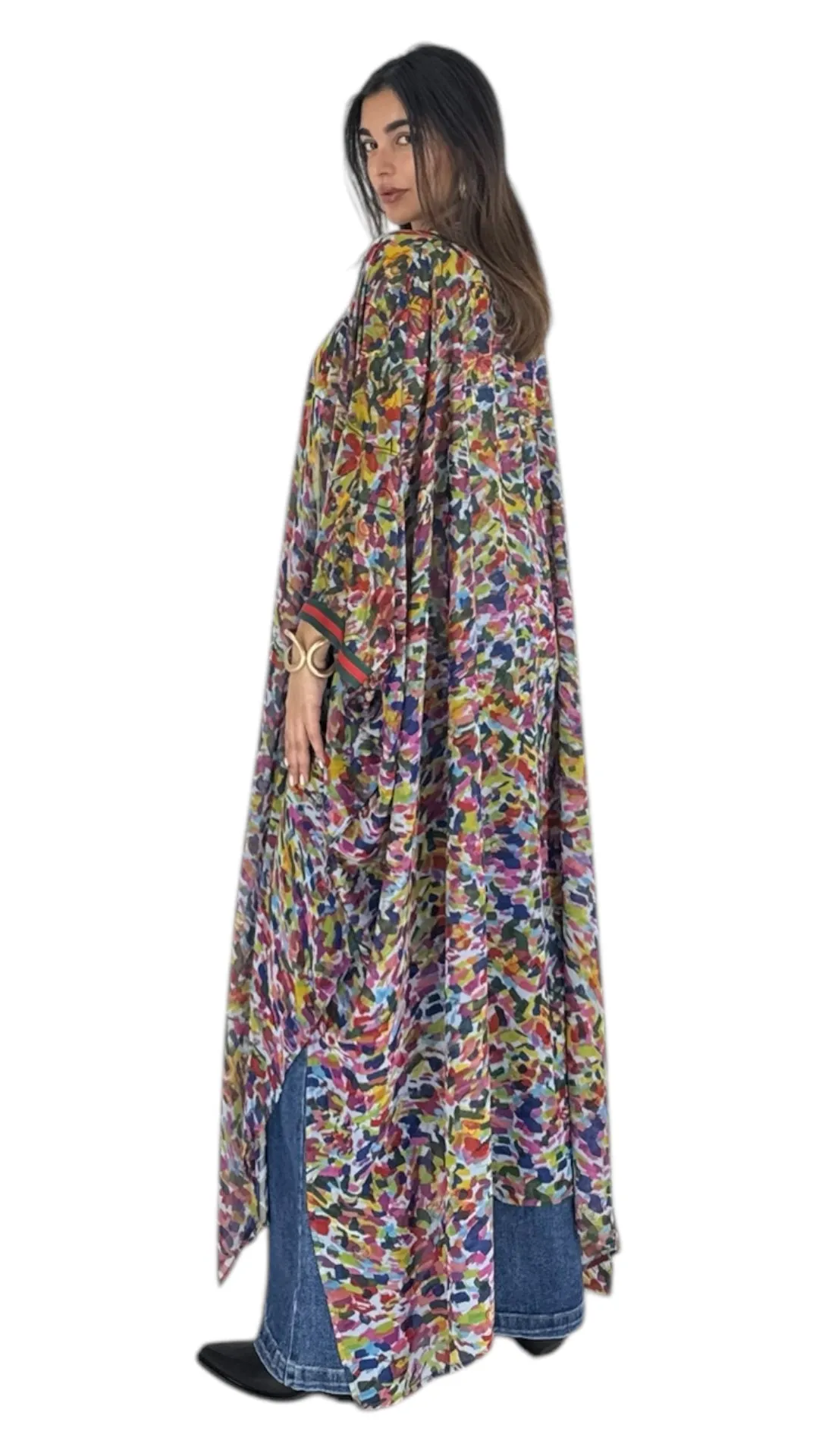Como colored abaya