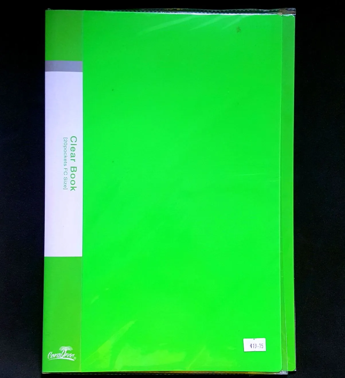 Coral Tree Clearbook FC/20pockets