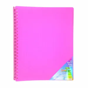 Coral Tree Spiral Slide Refillable Clear book Short