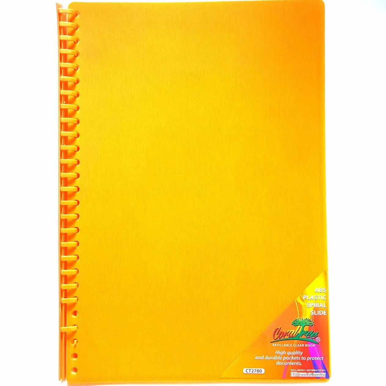 Coral Tree Spiral Slide Refillable Long (Binder) CT2780