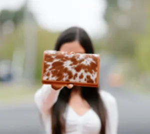 Cowhide Trifold Wallet