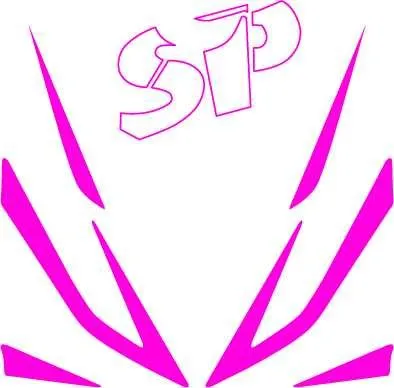 Custom Sticker Set SP | Piaggio ZIP SP