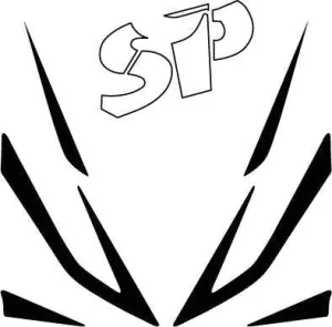 Custom Sticker Set SP | Piaggio ZIP SP