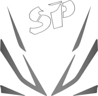 Custom Sticker Set SP | Piaggio ZIP SP