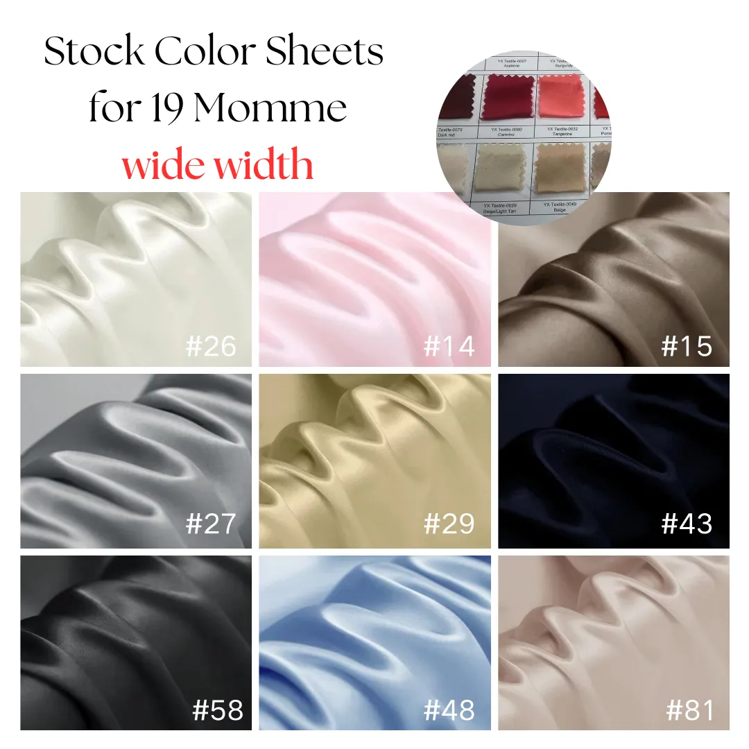Custom Wholesale Silk Pillowcase 19 Momme Envelope Closure - 60×63cm