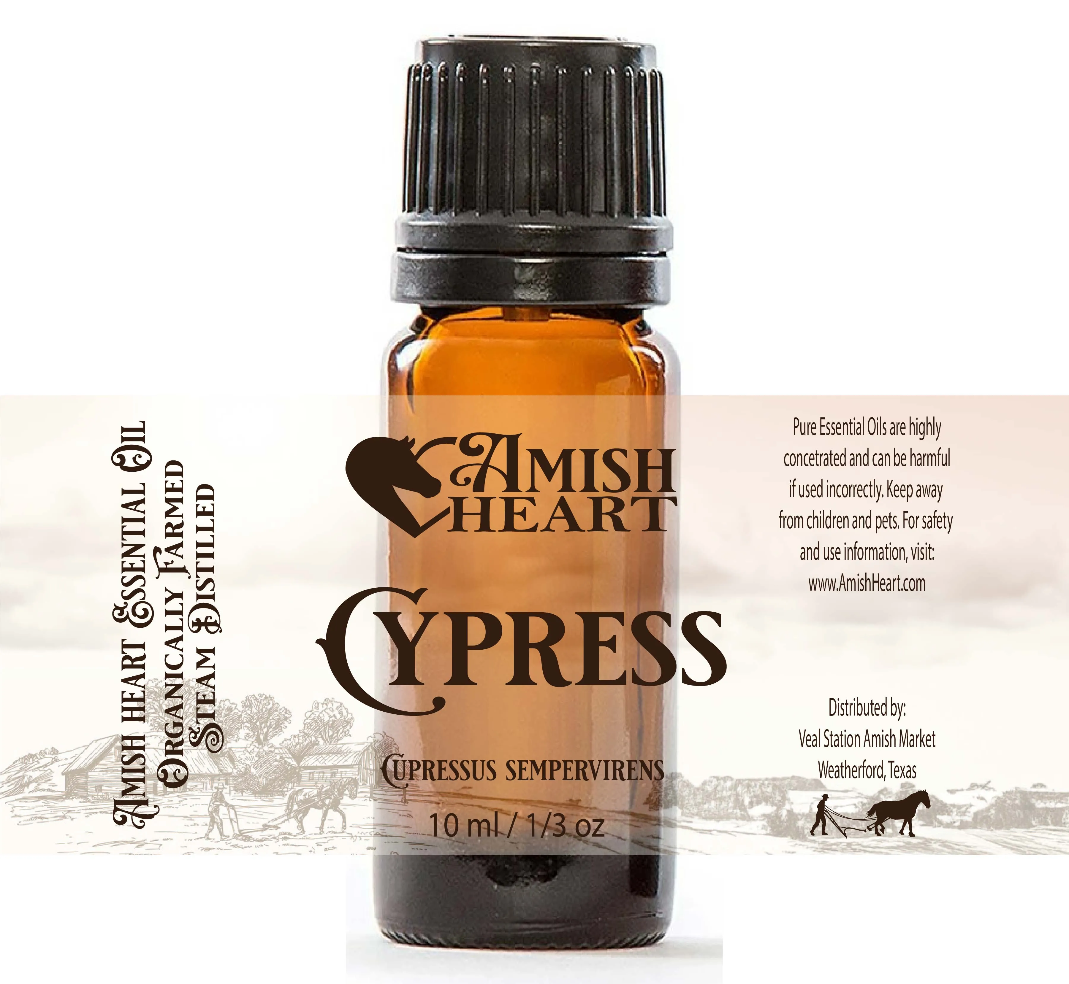 Cypress Essential Oil | Amish Heart | Calming and Aromatic Benefits