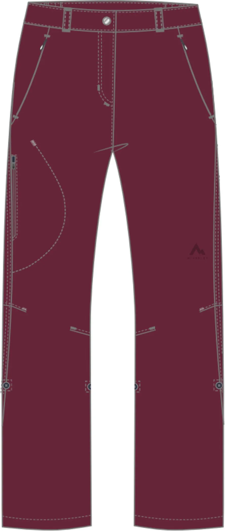 Damen Wanderhose "Madok" Kurzgröße