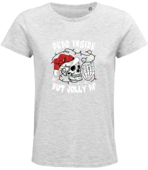 Dead inside by Jolly AF Ladies T-shirt